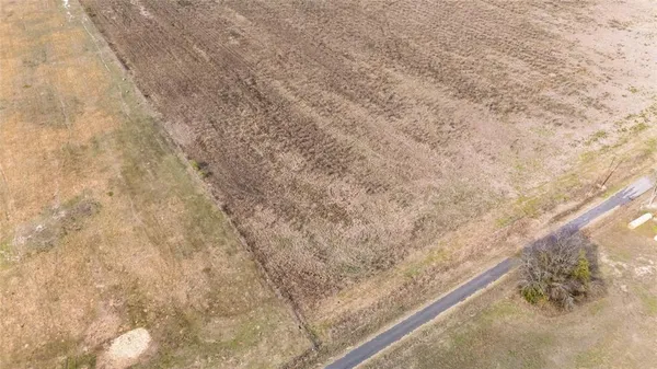 a view of a dry yard