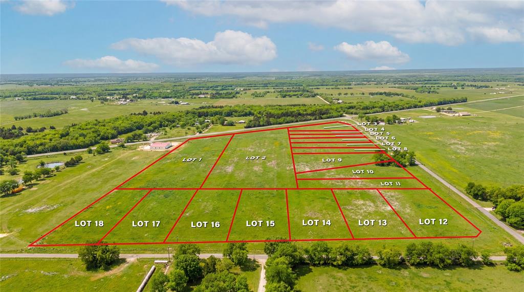 Lot 10 County Road 4609 Commerce, TX 75428 - Photo 6 of 19 Aerial overview of property's location featuring property boundaries highlighted