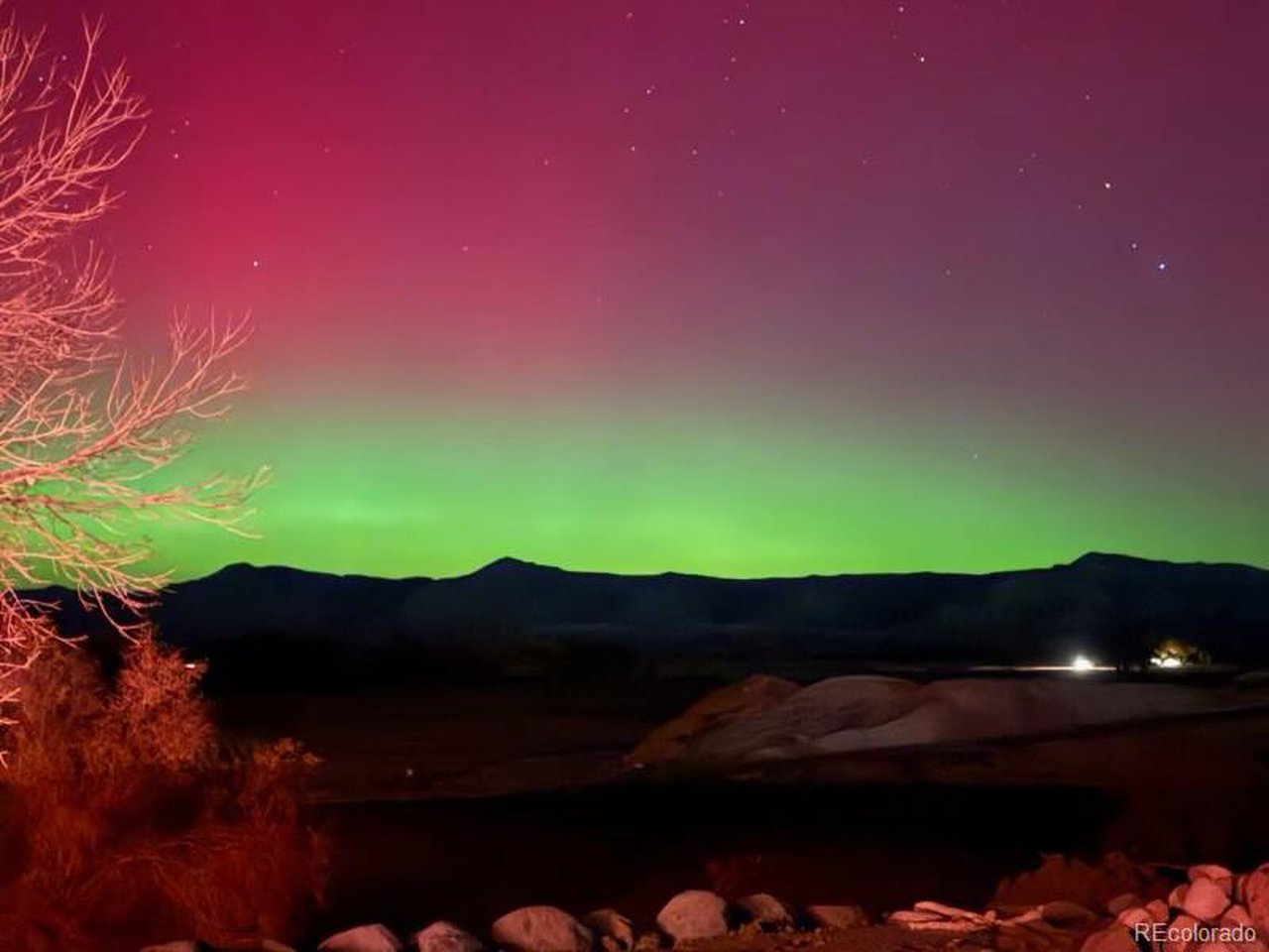 3875 F F 3/4 Road Palisade, CO 81526 - Photo 44 of 45 a view of a city with sunset