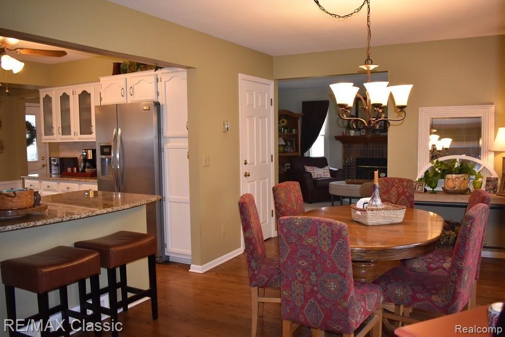 365 East Dawson Road Milford, MI 48381 - Photo 13 of 57 Dining room open to kitchen and living room