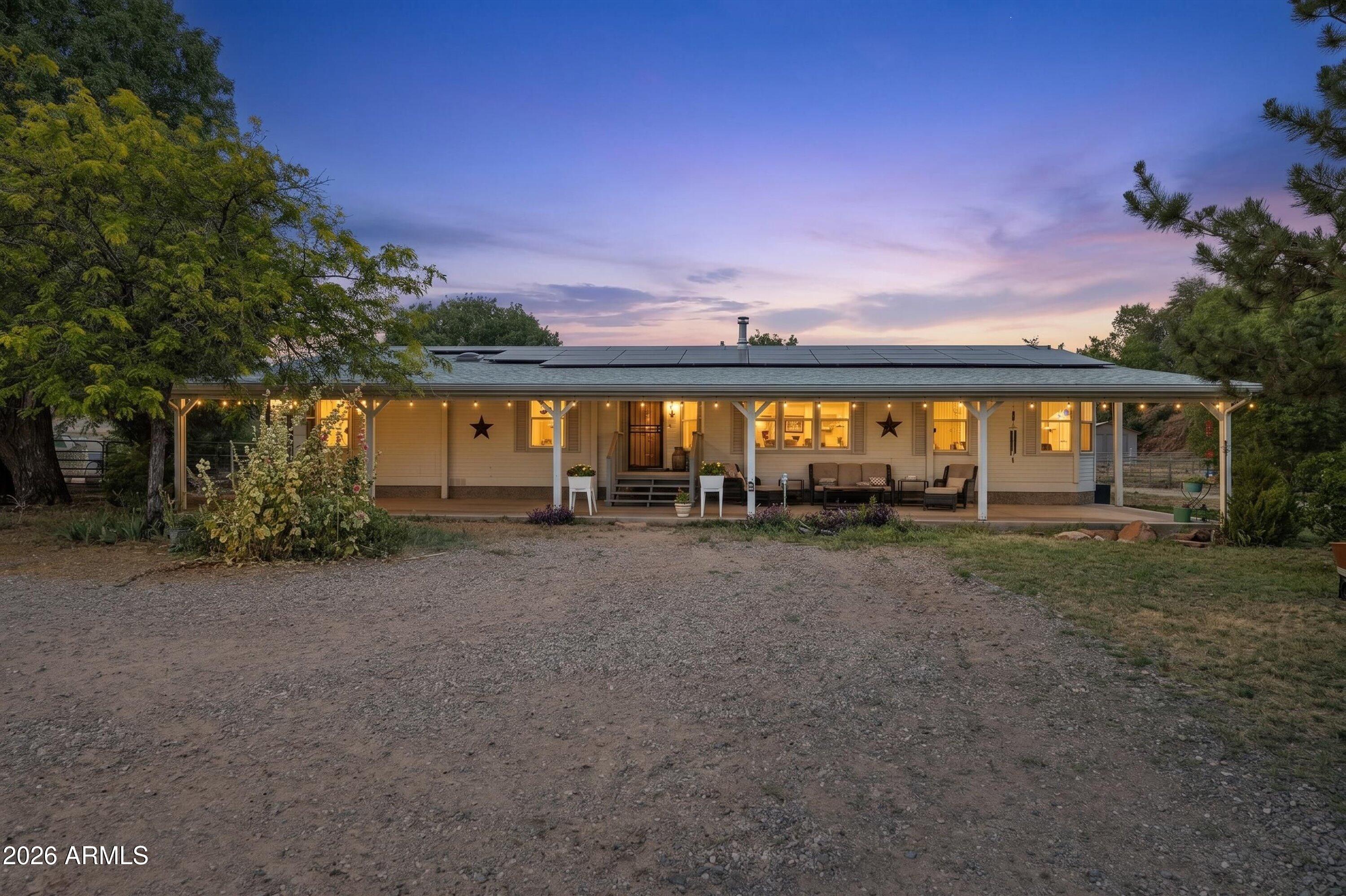 191 Cornerstone Way Payson, AZ 85541 - Photo 2 of 48 02-Front at Twilight