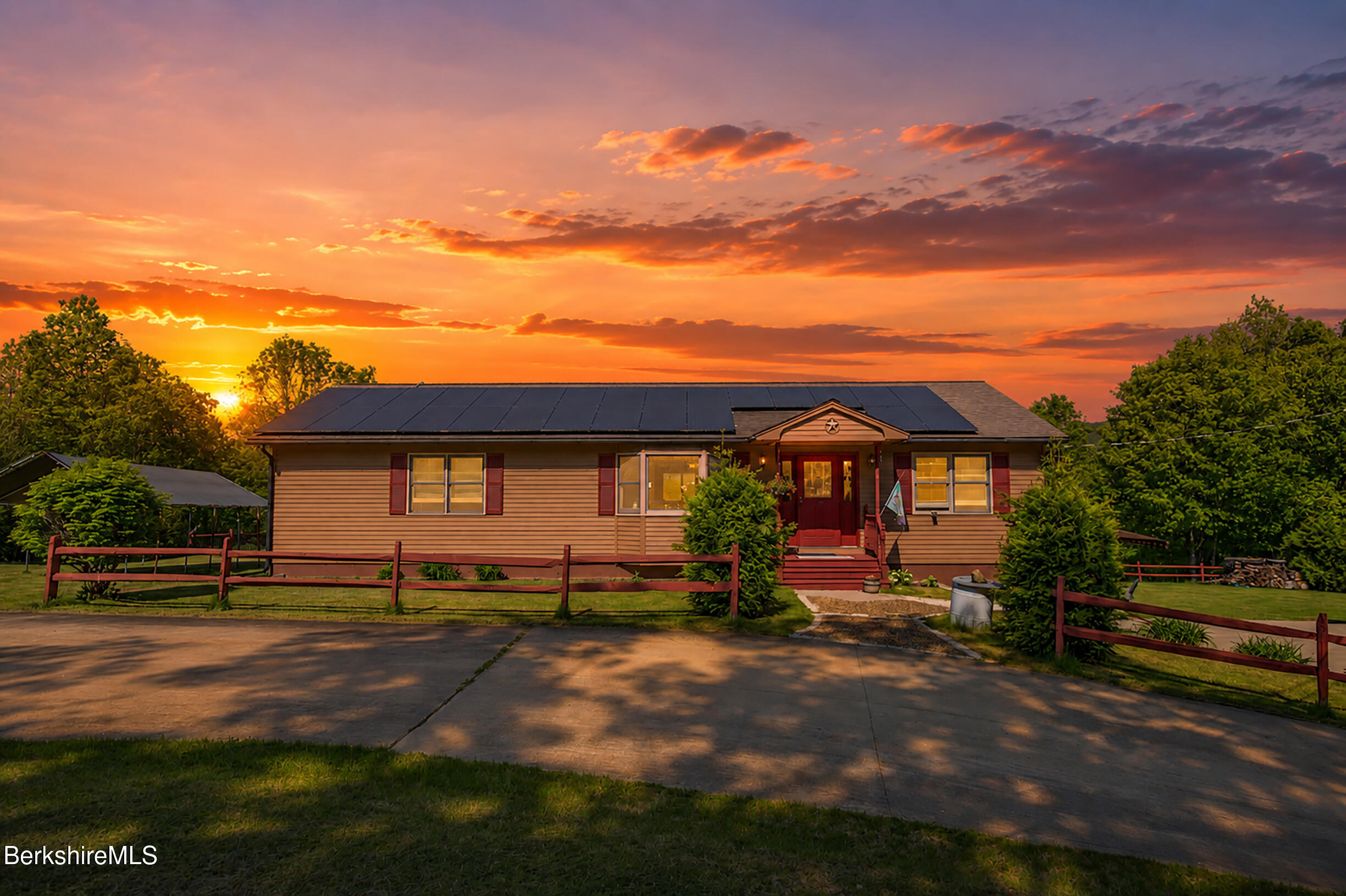 222 Brough Road Cheshire, MA 01225 - Photo 43 of 46 virtual sunset