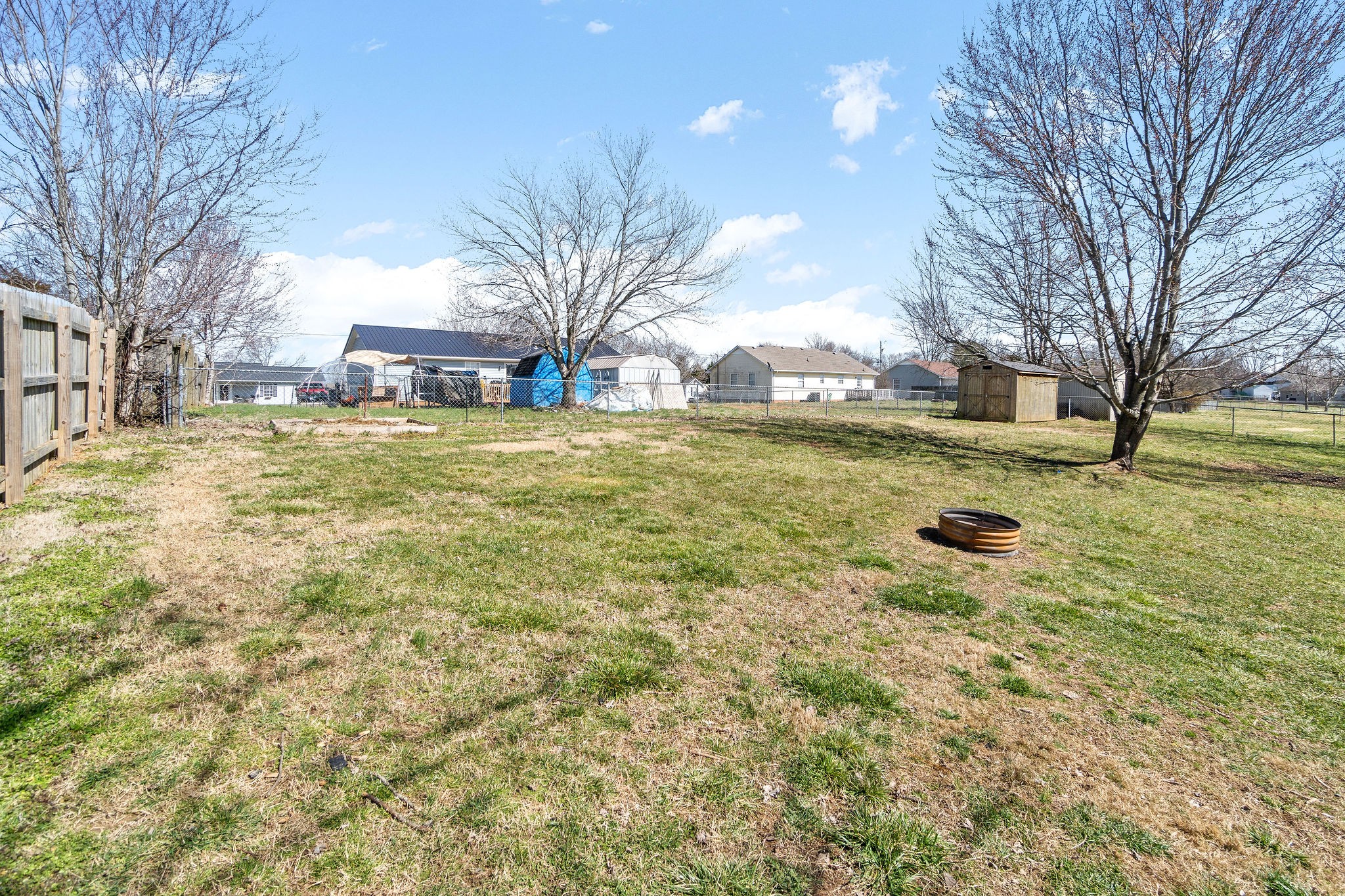916 Hugh Hunter Road Oak Grove, KY 42262 - Photo 22 of 30 a view of a yard with a house