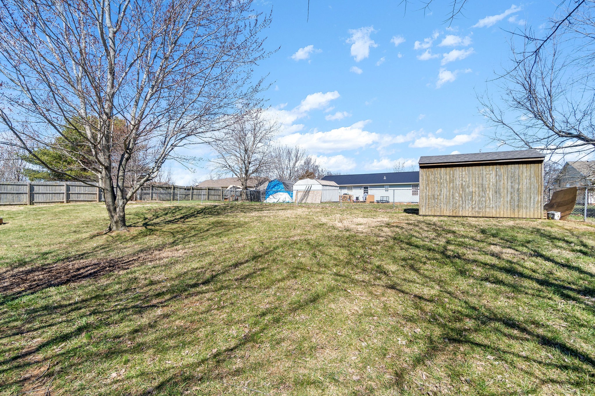 916 Hugh Hunter Road Oak Grove, KY 42262 - Photo 28 of 30 a view of a yard with a tree
