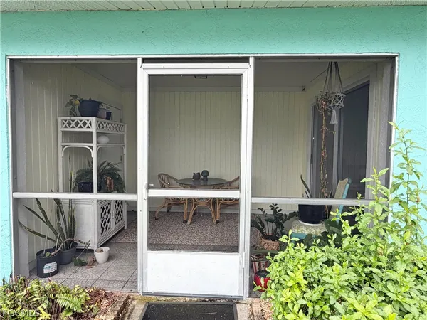 a view of balcony and patio
