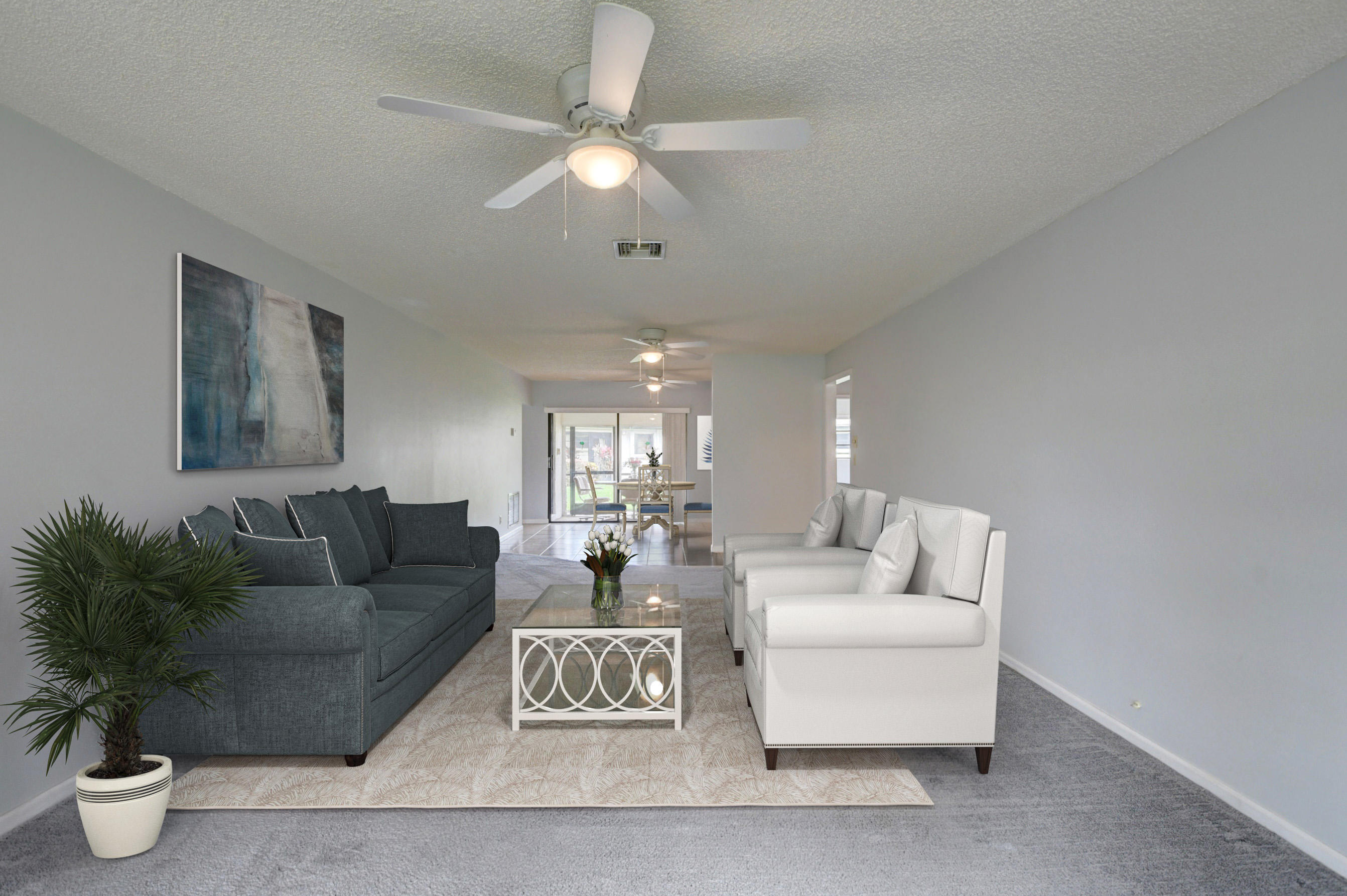 4878 Equestrian Road, Unit B Boynton Beach, FL 33436 - Photo 7 of 23 Living Room