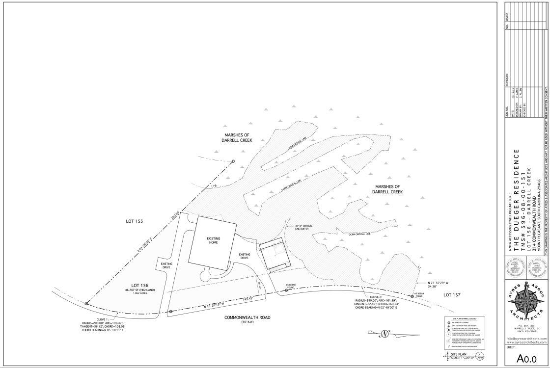 314 Commonwealth Road Mount Pleasant, SC 29466 - Photo 40 of 49 ADU Drawing 3
