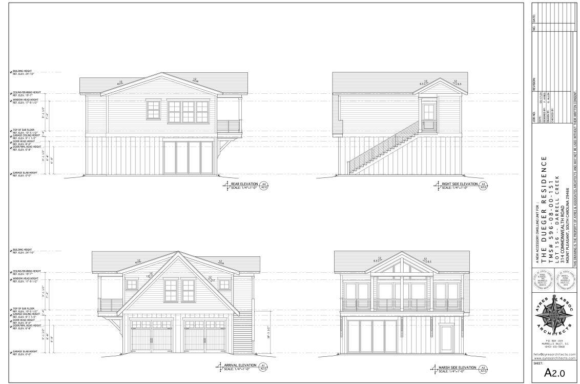 314 Commonwealth Road Mount Pleasant, SC 29466 - Photo 42 of 49 ADU Drawing 1