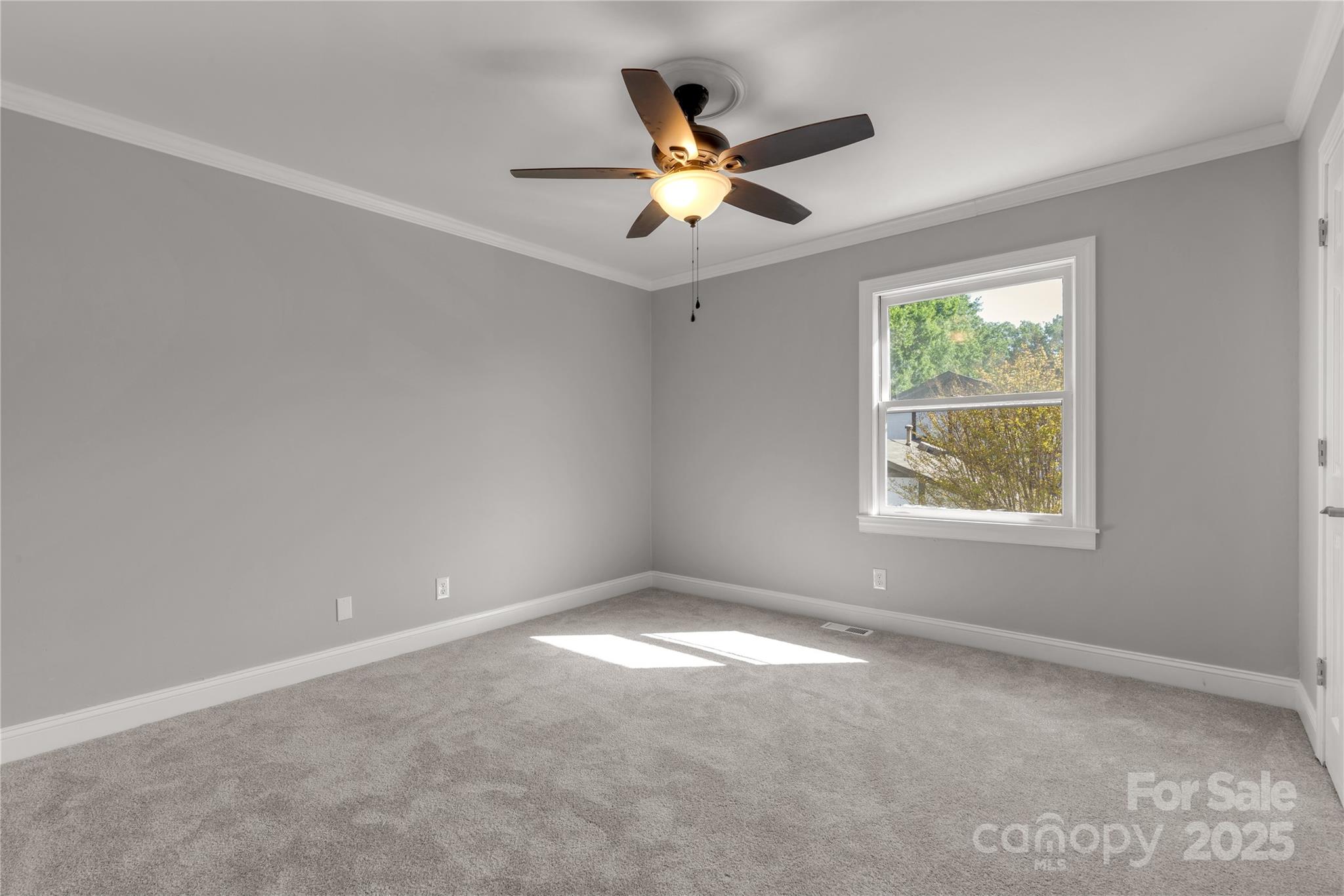 1830 Ebenezer Road Rock Hill, SC 29732 - Photo 18 of 23 an empty room with windows and ceiling fan