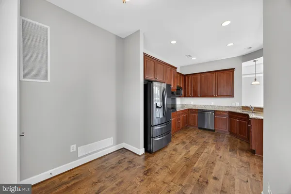 wooden floor in an empty room