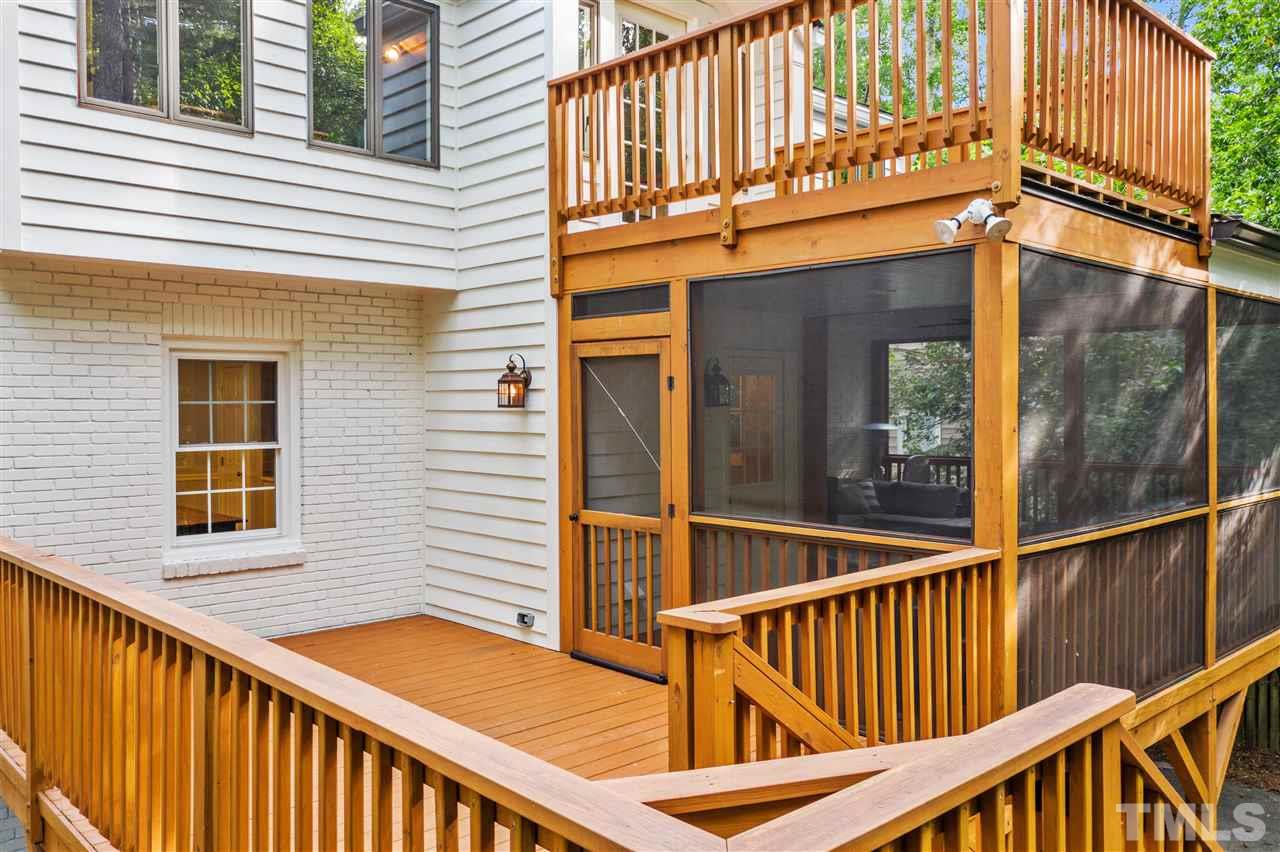 2618 Van Dyke Avenue Raleigh, NC 27607 - Photo 22 of 30 a view of a house with a wooden deck