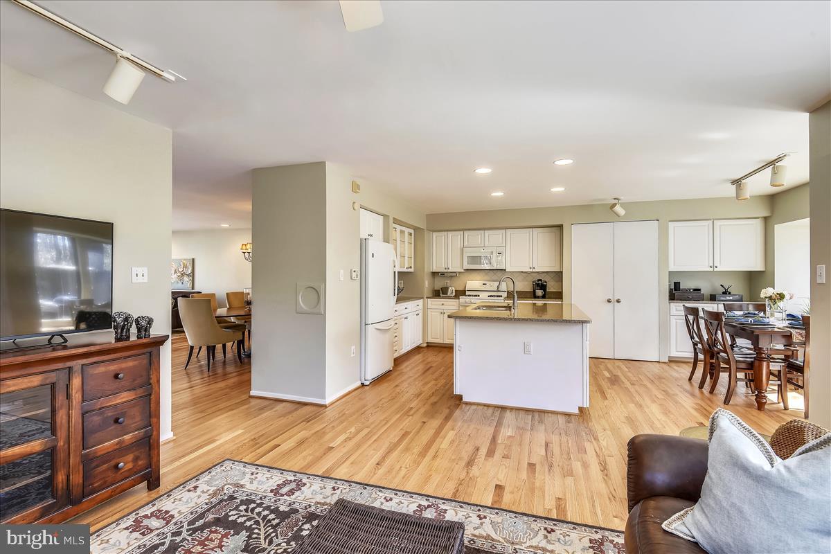 2021 Turtle Pond Drive Reston, VA 20191 - Photo 13 of 57 Huge kitchen with refinished hardwood flooring