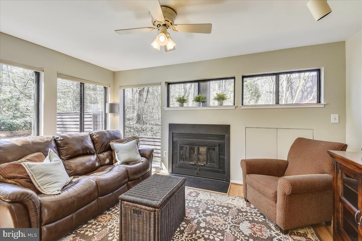 2021 Turtle Pond Drive Reston, VA 20191 - Photo 19 of 57 Adjacent family room with gas log fireplace