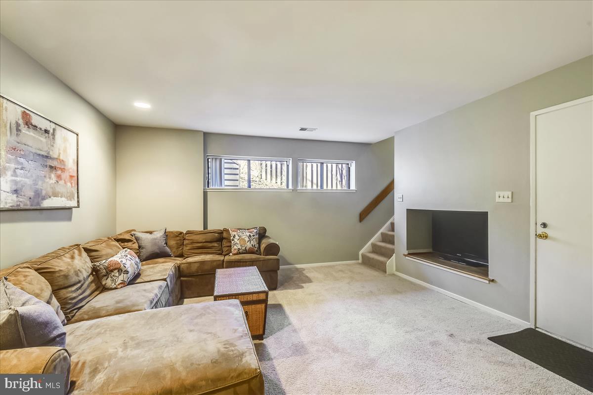 2021 Turtle Pond Drive Reston, VA 20191 - Photo 30 of 57 Lower level recreation room w/ built-in media nook