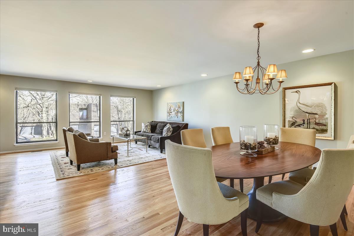2021 Turtle Pond Drive Reston, VA 20191 - Photo 4 of 57 Spacious living room and dining room combination
