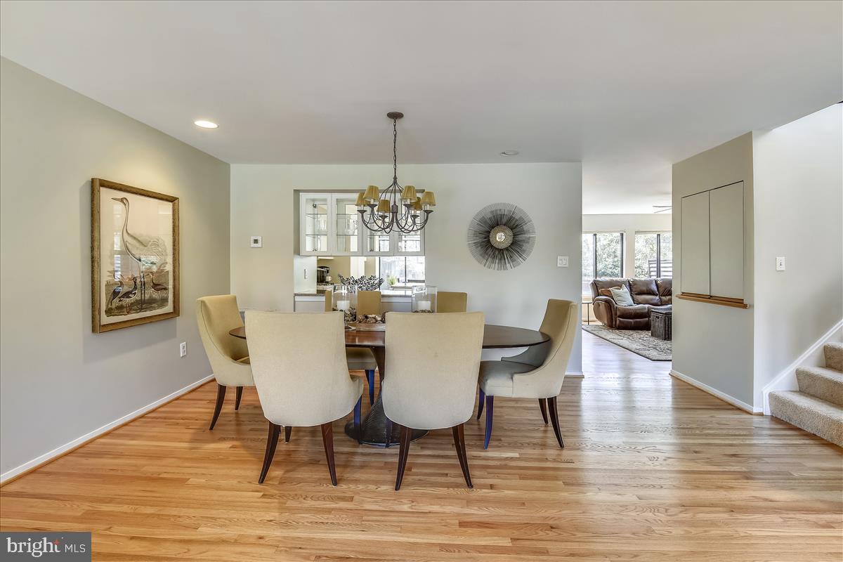 2021 Turtle Pond Drive Reston, VA 20191 - Photo 5 of 57 Dining room features pass through