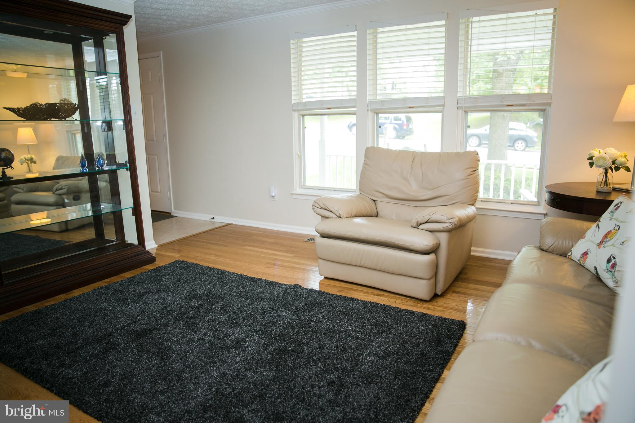 7835 Roundabout Way Springfield, VA 22153 - Photo 5 of 26 a living room with furniture and a floor to ceiling window