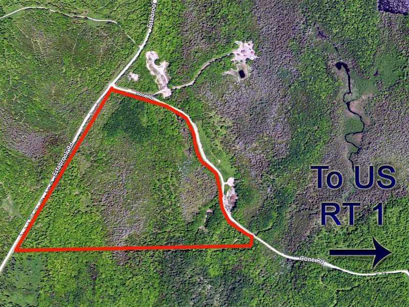 Lot 6 Estabrook Road Amity, ME 04471 - Photo 3 of 20 Aerial View.