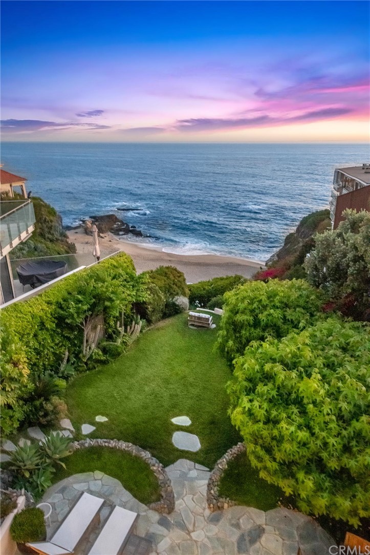 31597 Table Rock Drive Laguna Beach, CA 92651 - Photo 18 of 75 a view of a lake with a yard