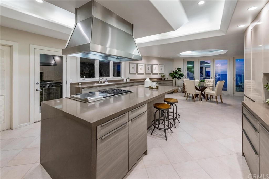 31597 Table Rock Drive Laguna Beach, CA 92651 - Photo 45 of 75 a kitchen with stainless steel appliances granite countertop a stove and a sink