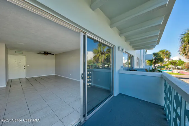 a city view from balcony