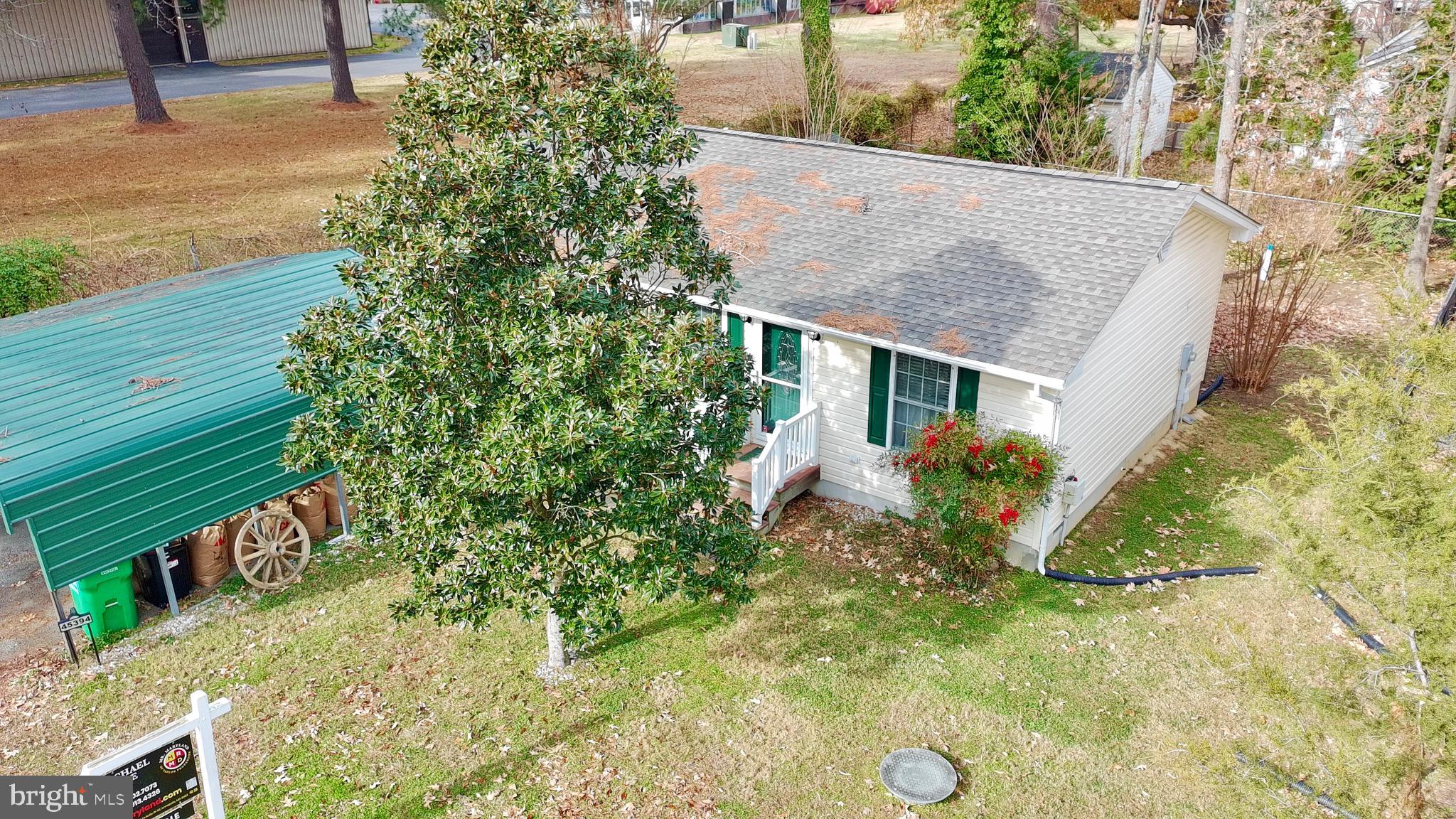 45394 Walnut Street Piney Point, MD 20674 - Photo 6 of 23 a view of a backyard with plants