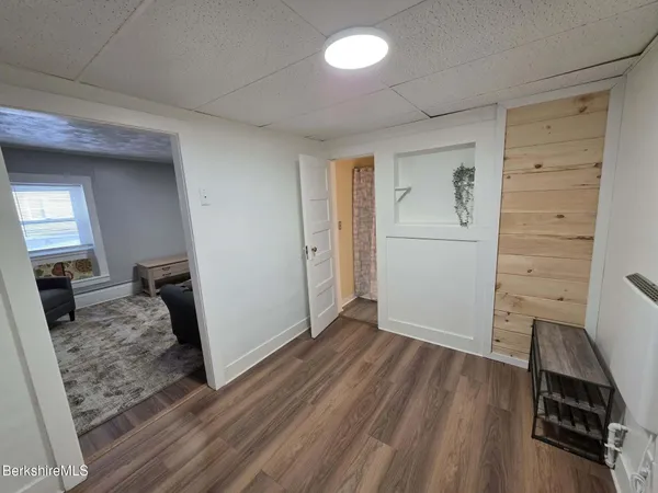 wooden floor in an empty room