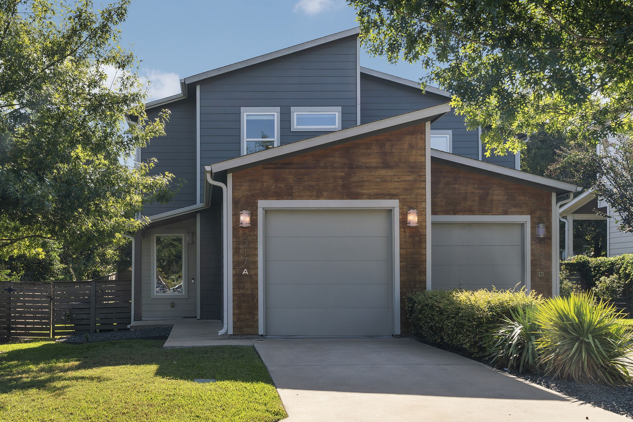7217 Blessing Avenue, Unit A Austin, TX 78752 - Photo 1 of 22 Gorgeous Contemporary Townhome with private fenced yard, one car garage.