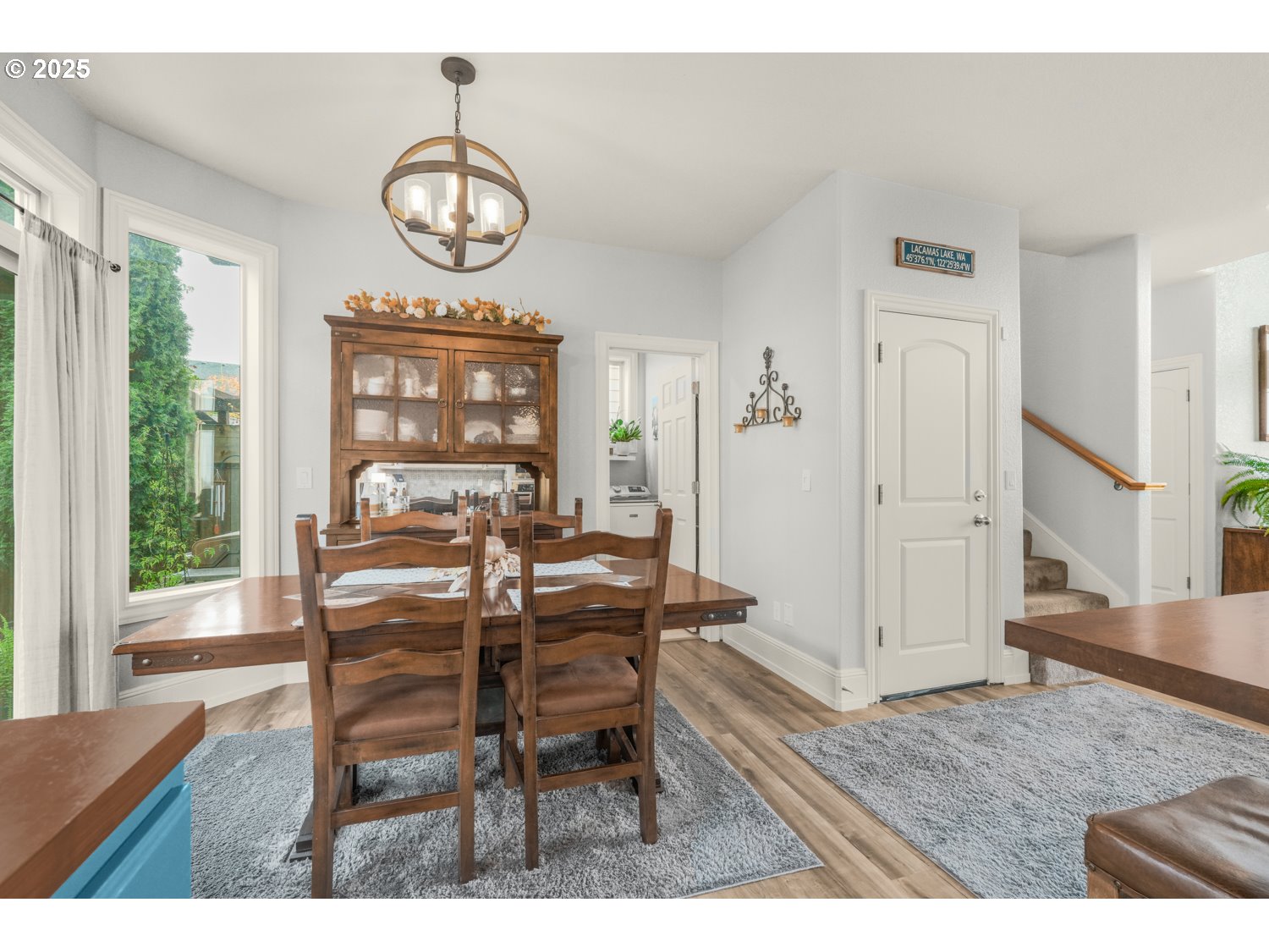 3561 Z Street Washougal, WA 98671 - Photo 17 of 41 a view of a dining room with furniture window and wooden floor