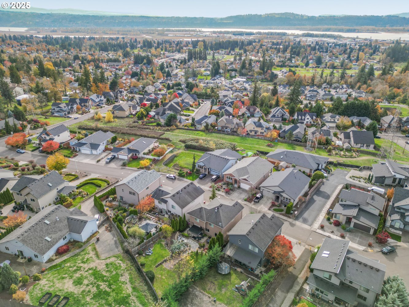 3561 Z Street Washougal, WA 98671 - Photo 41 of 41 an aerial view of residential houses with outdoor space