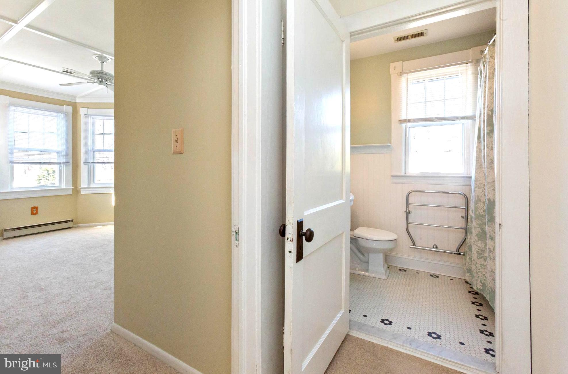 237 Carvel Road Pasadena, MD 21122 - Photo 30 of 44 Remodeled Full Bath with Decorative Tile Floor