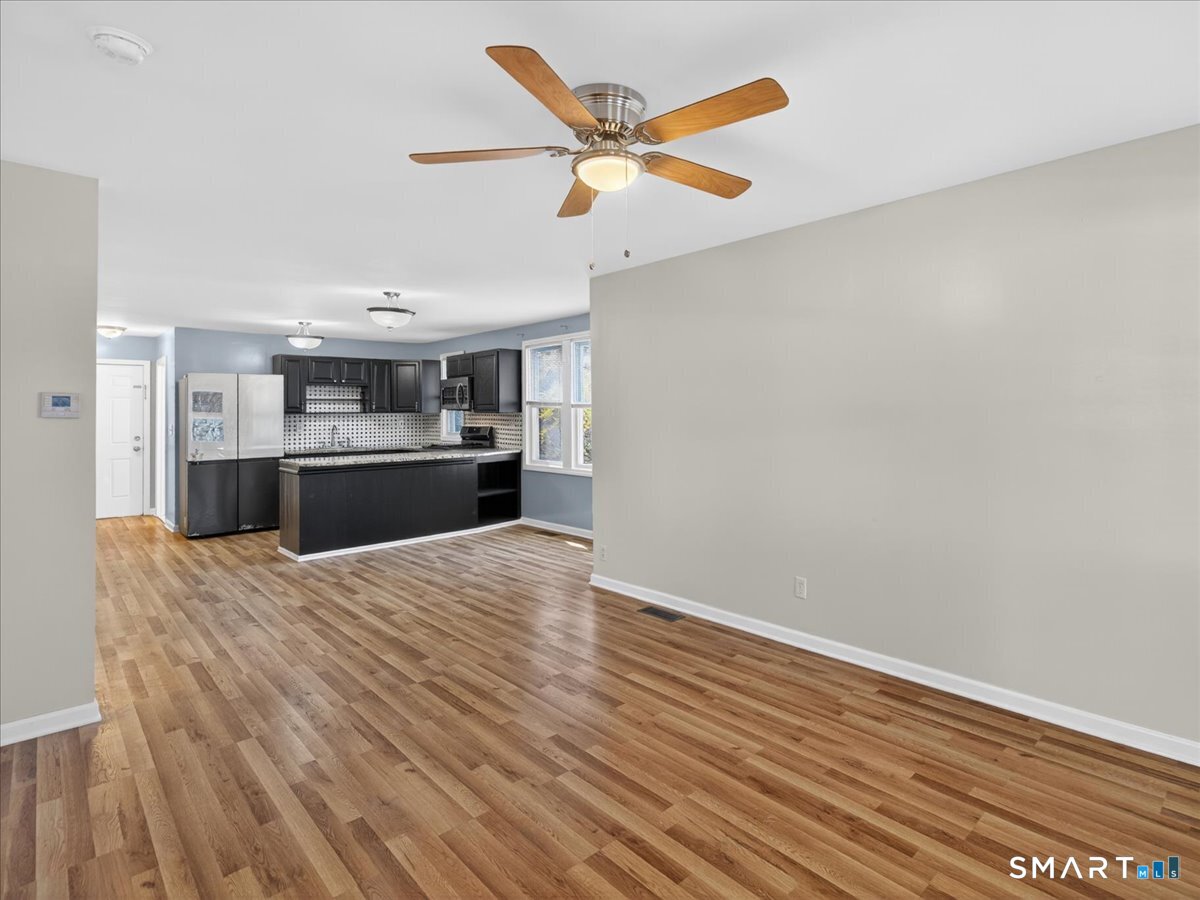 91 Jewett Street Ansonia, CT 06401 - Photo 26 of 30 Open Floor Plan to the Kitchen