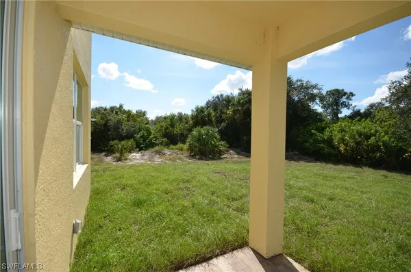 a view of outdoor space with yard