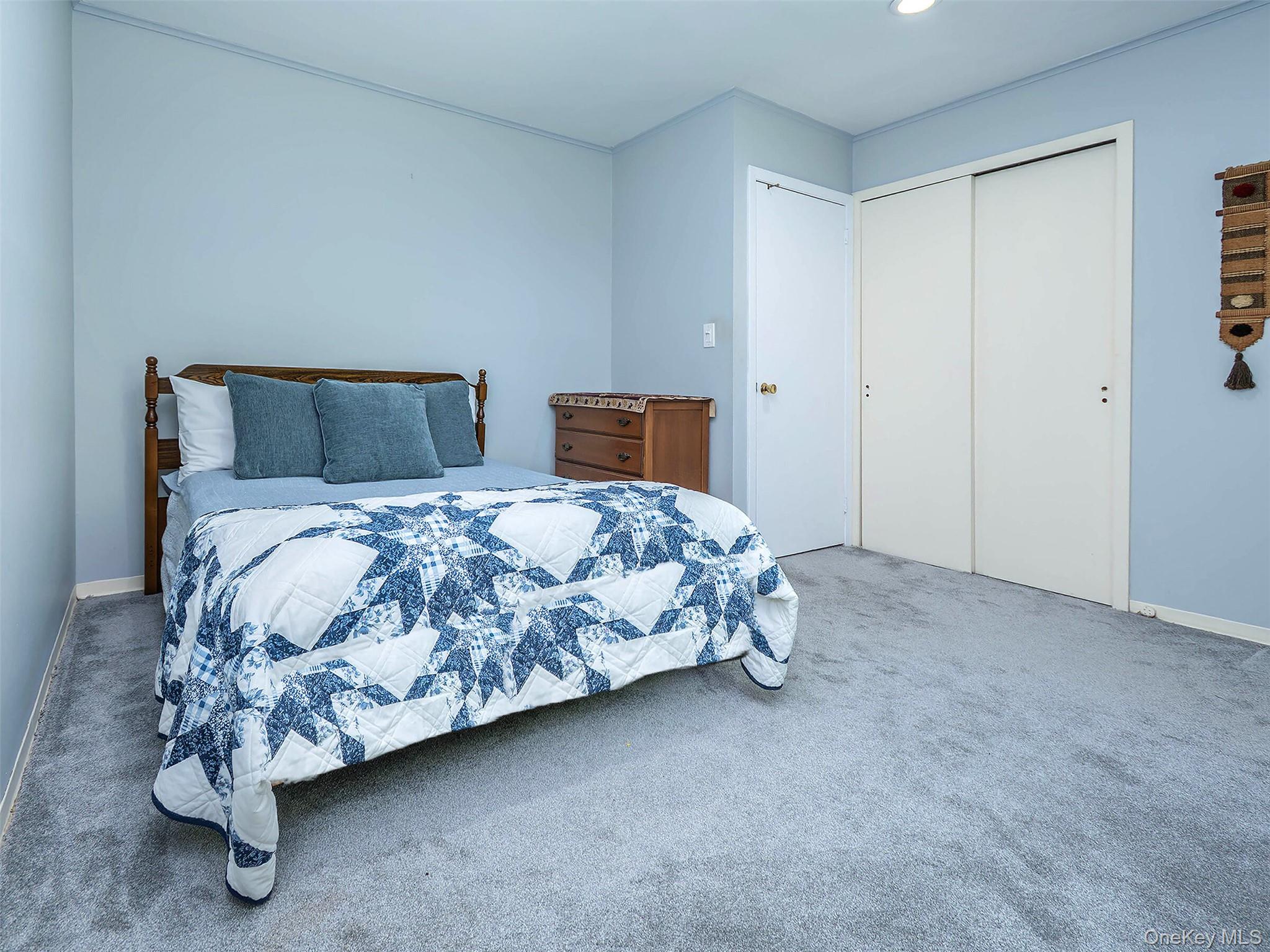 2 Stonytown Road Manhasset, NY 11030 - Photo 18 of 39 Carpeted bedroom featuring recessed lighting, baseboards, and a closet