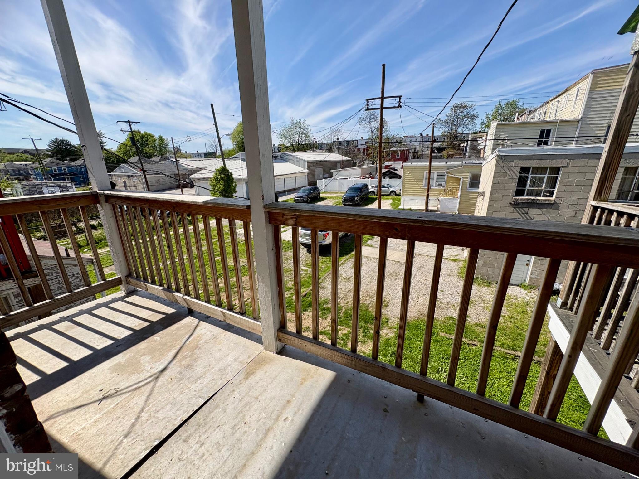 257 West Jackson Street York, PA 17401 - Photo 16 of 27 a view of balcony with wooden floor
