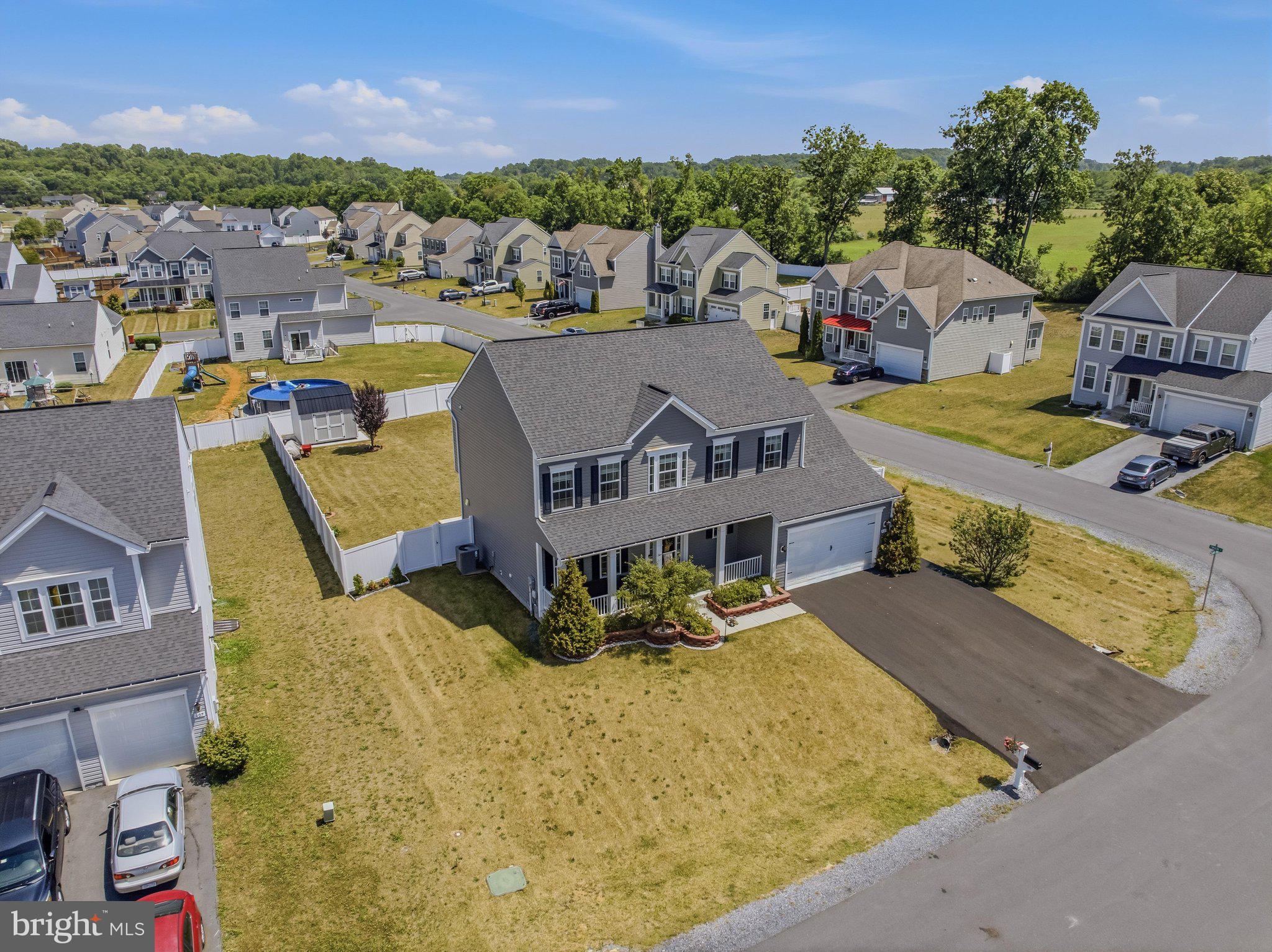 425 Lawrence Road Gerrardstown, WV 25420 - Photo 40 of 51 Aerial Front