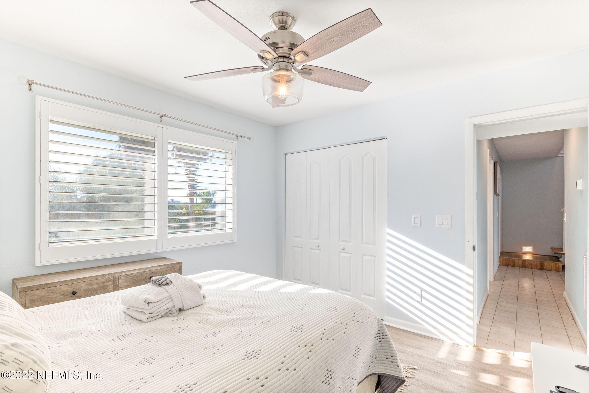 5725 Rudolph Avenue St. Augustine, FL 32080 - Photo 43 of 94 a bedroom with a bed and a window