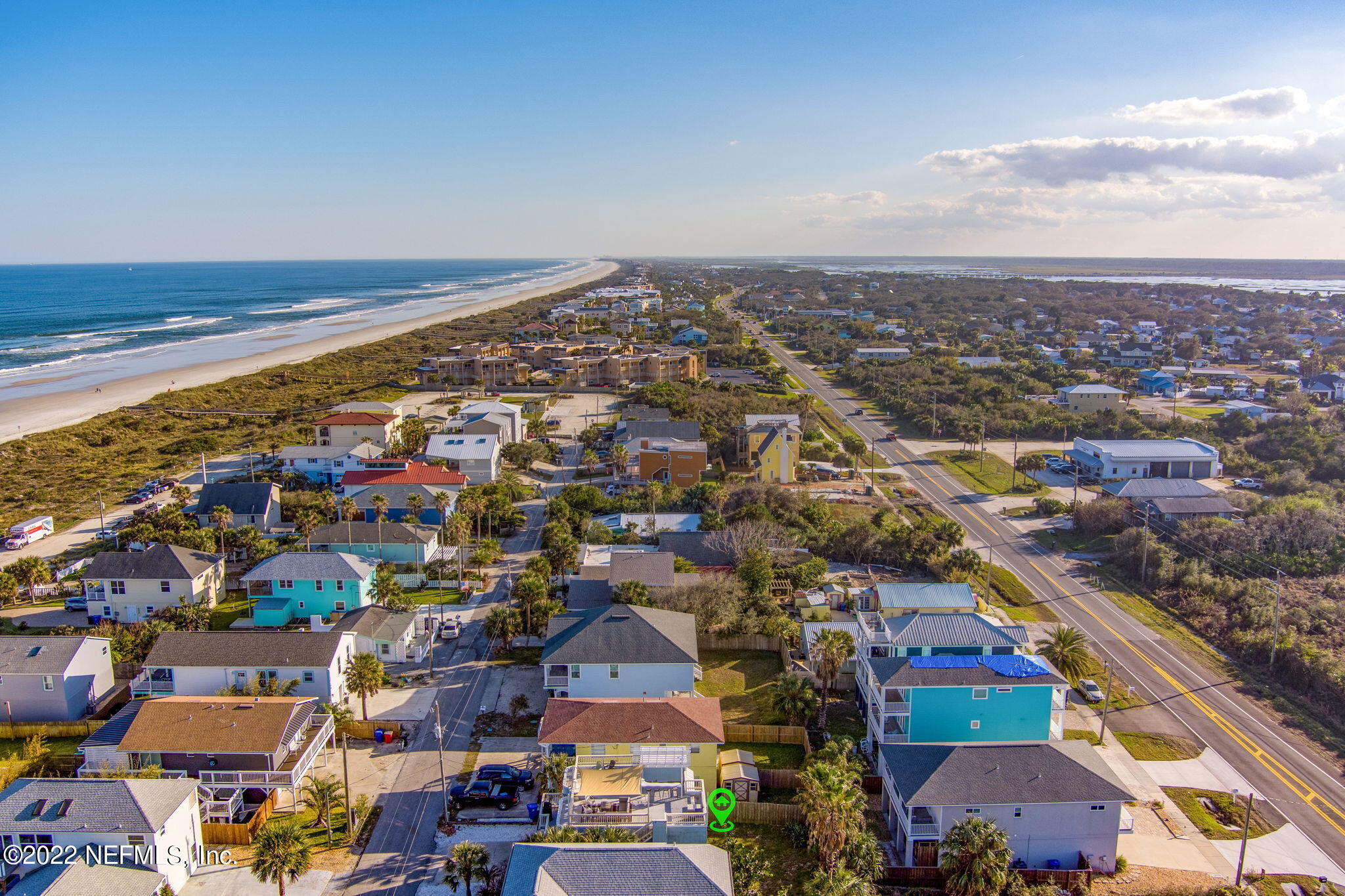5725 Rudolph Avenue St. Augustine, FL 32080 - Photo 62 of 94 an aerial view of residential houses with outdoor space
