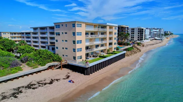 a view of building with yard