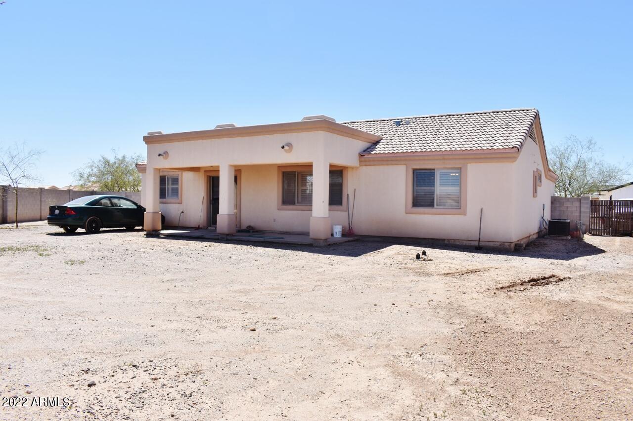 13911 South Durango Road Arizona City, AZ 85123 - Photo 16 of 21 Back of home
