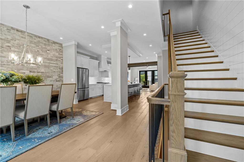 1272 Appleden Way, Unit 19 Atlanta, GA 30319 - Photo 11 of 26 a view of kitchen with furniture and wooden floor