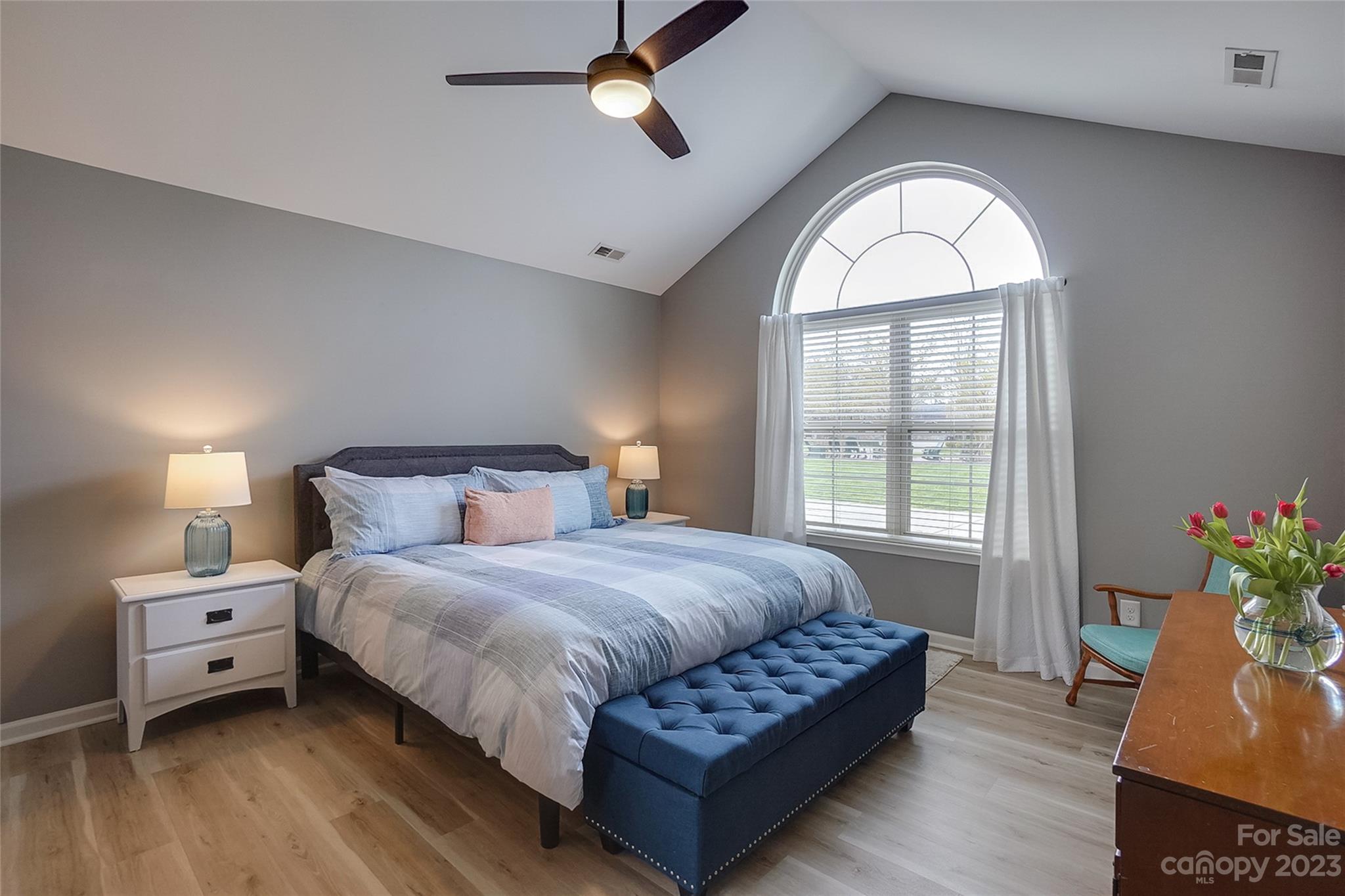 815 Ledgestone Court Tega Cay, SC 29708 - Photo 21 of 39 a bedroom with a bed and a window