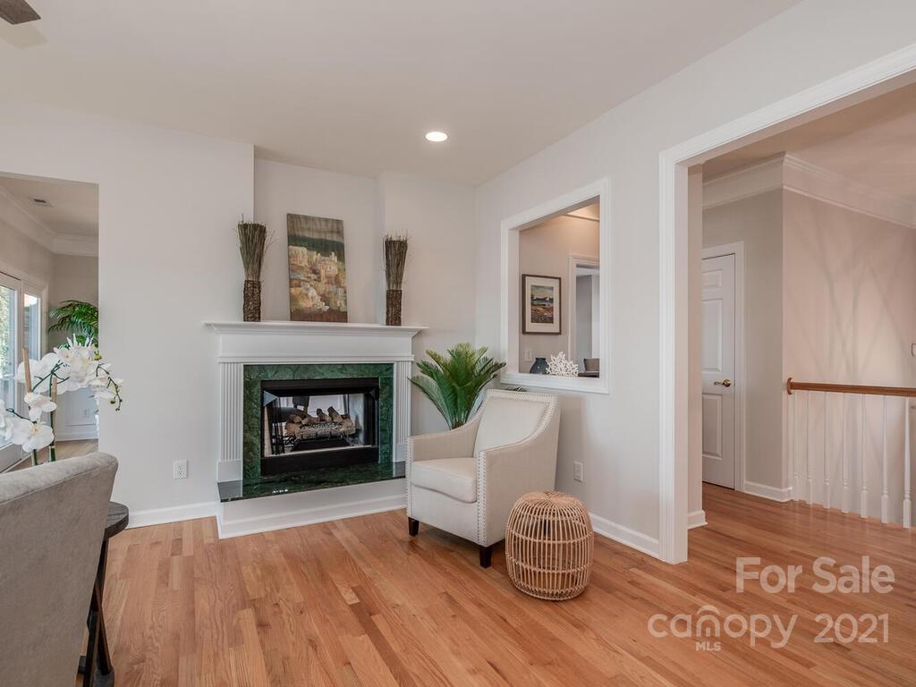 8683 Howard Drive Terrell, NC 28682 - Photo 14 of 46 a living room with furniture and a fireplace