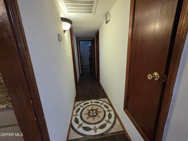 a view of entryway with a wooden floor