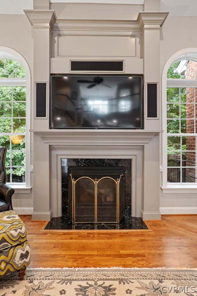 14837 Felbridge Way Midlothian, VA 23113 - Photo 11 of 50 a view of empty room with furniture and a fireplace