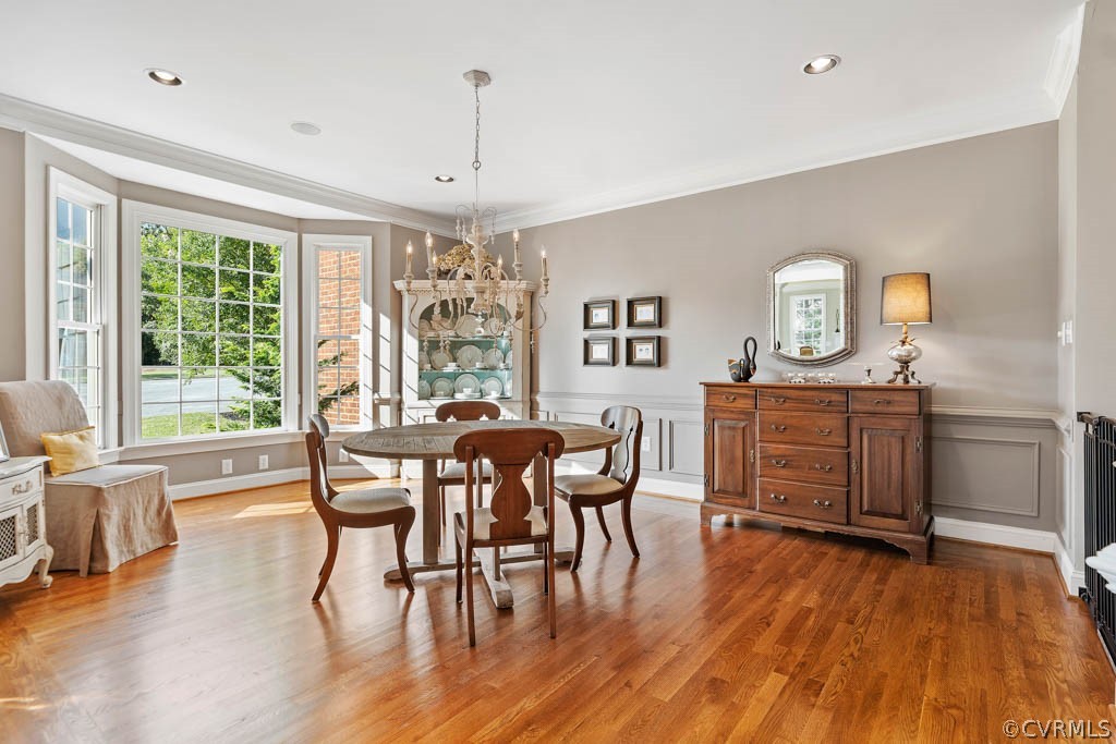 14837 Felbridge Way Midlothian, VA 23113 - Photo 5 of 50 a dining room with furniture window wooden floor