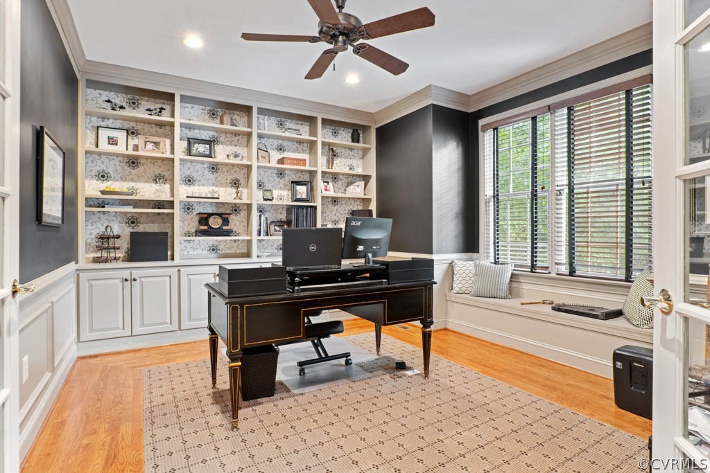 14837 Felbridge Way Midlothian, VA 23113 - Photo 8 of 50 a view of a workspace with furniture and a window