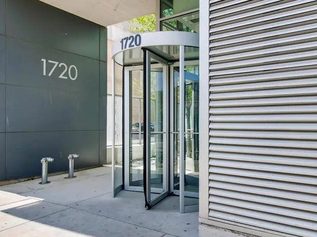 a view of a outdoor space and shower