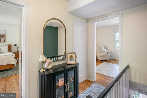 a view of living room and bedroom