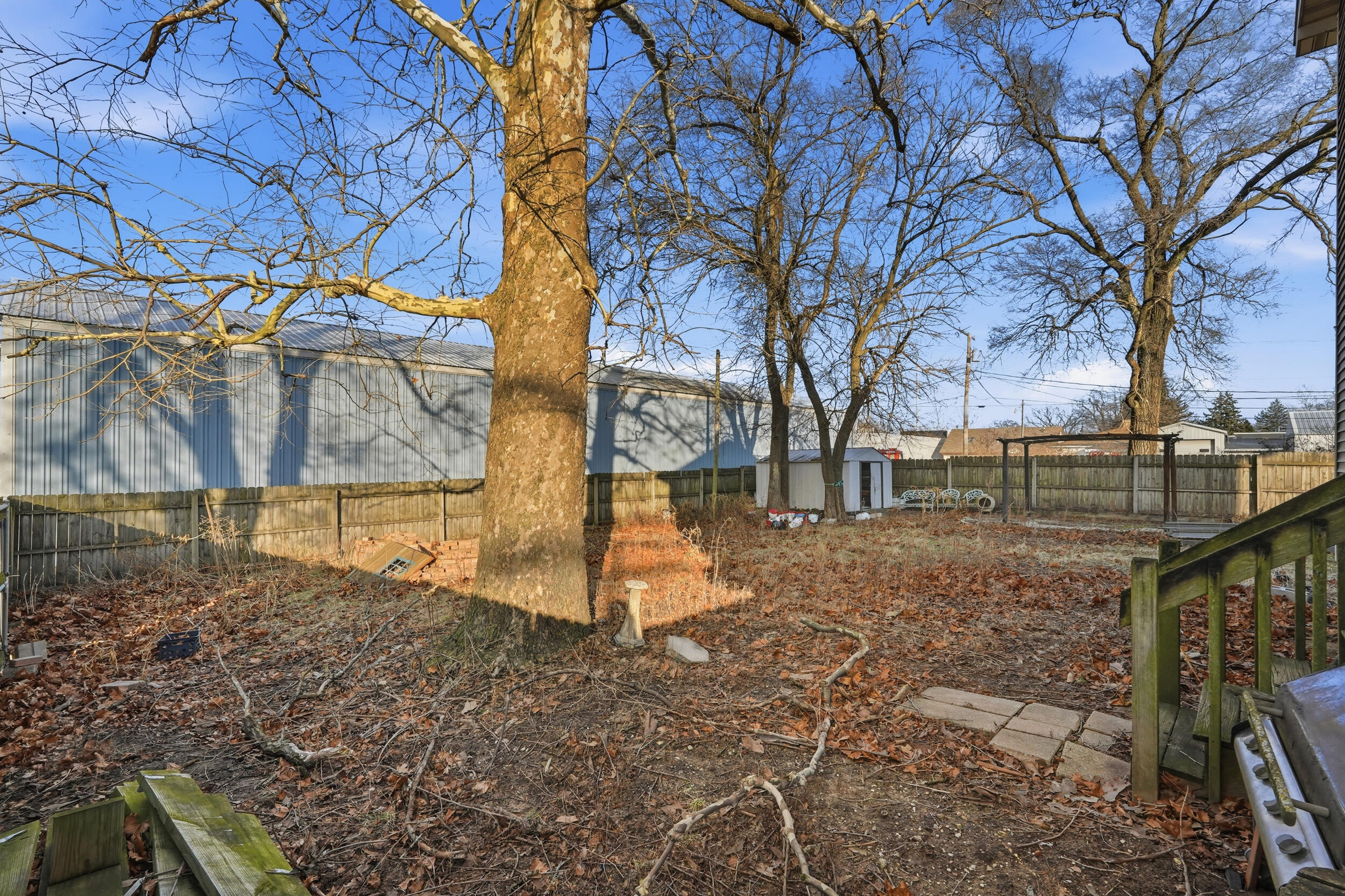 122 9th Street Southwest De Motte, IN 46310 - Photo 27 of 29 a view of outdoor space with garden
